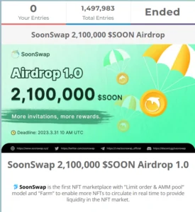 soon airdrop