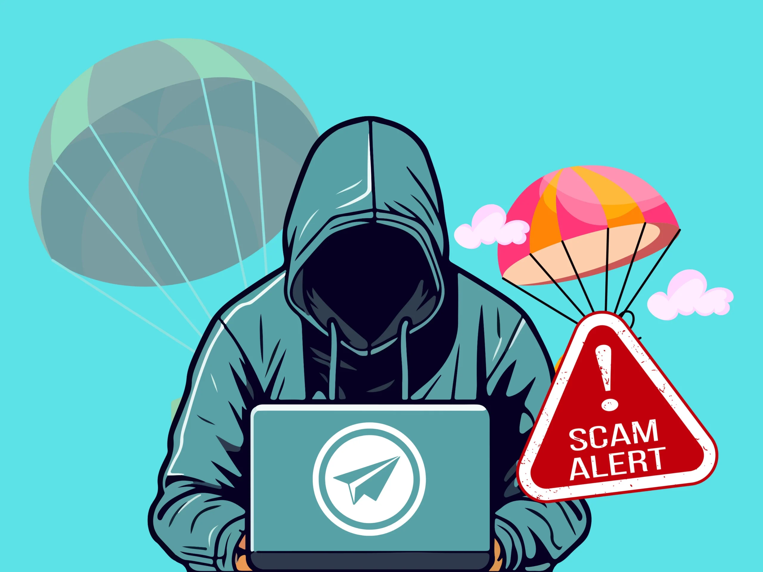 how do crypto airdrop scams work