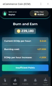 Burn and Earn