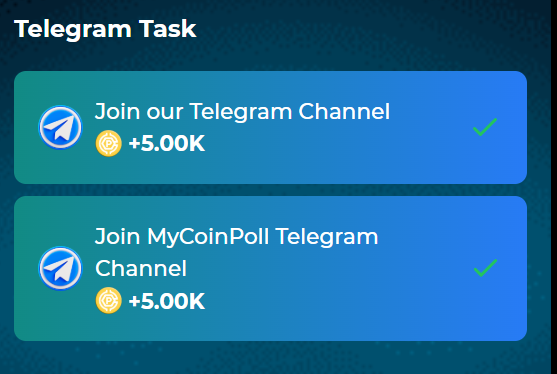 Telegram task