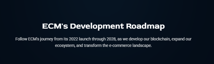 ECM's Development Roadmap
